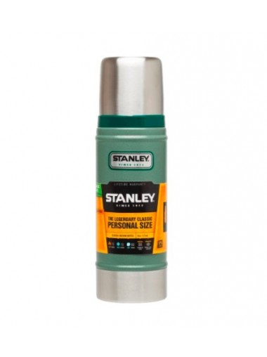 [美國Stanley] 經典系列真空保溫保冷瓶 (16OZ 錘紋綠)